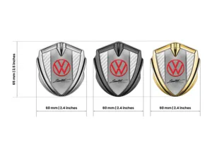 VW Insignia De Silicona 3D Look Carrera Lustro 3D